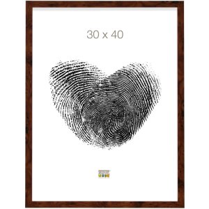 Rámeček na obraz S43AG2 dřevo burl 15,0 x 15,0 cm