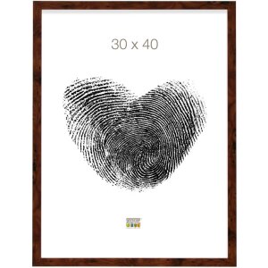 Rámeček na obraz S43AG2 dřevo burl 20,0 x25,0 cm