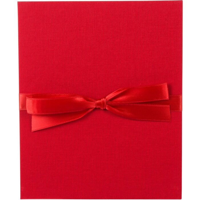 Goldbuch Leporello složka Linum červené plátno 10 fotografií 13x18 cm