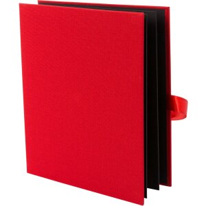 Goldbuch Leporello složka Linum červené plátno 10 fotografií 13x18 cm