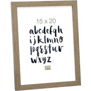 Dřevěný rám S43A bronz 20x28 cm