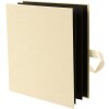 Goldbuch Leporello složka Linum beige 10 fotografií 13x18 cm