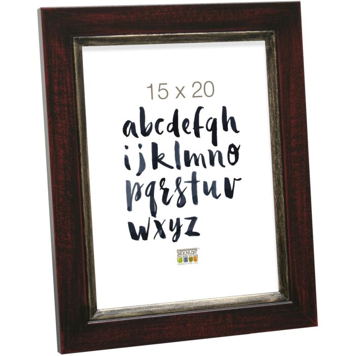 Rámeček na obraz z černohnědého dřeva 10,0 x15,0 cm S42LF