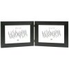 Dvojitý rám S41VH2H2H černý plast 10,0 x15,0 cm