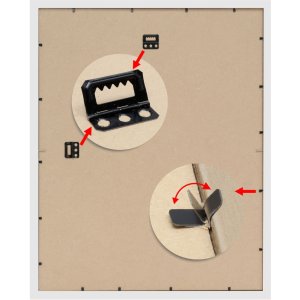 Magnetická tabule S41VF1M bílá 40x50 cm