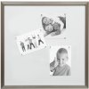 Magnetická tabule stříbrná S41VD1M Plast 50,0 x50,0 cm