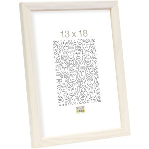 Rám na obraz bílé dřevo 29,7 x42,0...