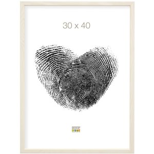 Rám na obraz bílé dřevo 29,7 x42,0 cm S41JL