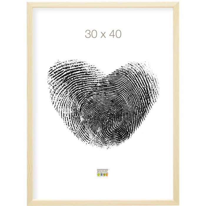 Deknudt dřevěný rám S41J přírodní 29,7x42 cm DIN A3 rám na certifikáty