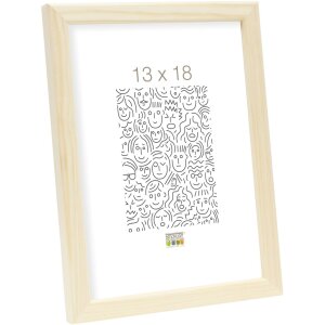 Deknudt dřevěný rám S41J přírodní 29,7x42 cm DIN A3 rám na certifikáty