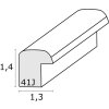 Deknudt dřevěný rám S41J přírodní 29,7x42 cm DIN A3 rám na certifikáty