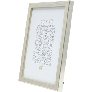 Rám na obraz stříbrné dřevo 29,7 x42,0 cm S41JD