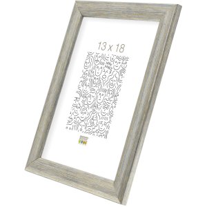 Rámeček na obraz stříbrný S40CD2 dřevo 10,0 x15,0 cm