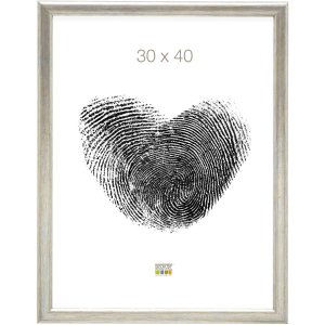 Rámeček na obraz stříbrný S40CD2 dřevo 10,0 x15,0 cm