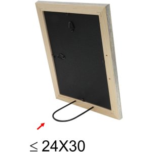 Rámeček na obraz stříbrný S40CD2 dřevo 10,0 x15,0 cm