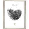 Rámeček na obraz stříbrný S40CD2 dřevo 10,0 x15,0 cm