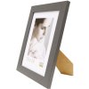 Rám na obraz S226K7 šedé dřevo 60,0 x80,0 cm