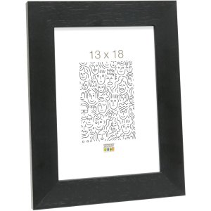Rám na obraz S226K2 černé dřevo 60,0 x80,0 cm