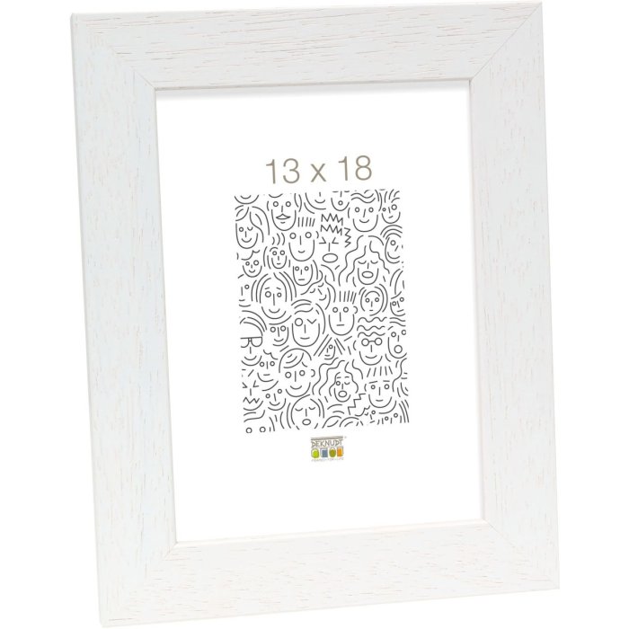 Rám na obraz S226K1 bílé dřevo 60,0 x80,0 cm