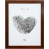 Rám na obraz S226H3 hnědé dřevo 60,0 x80,0 cm
