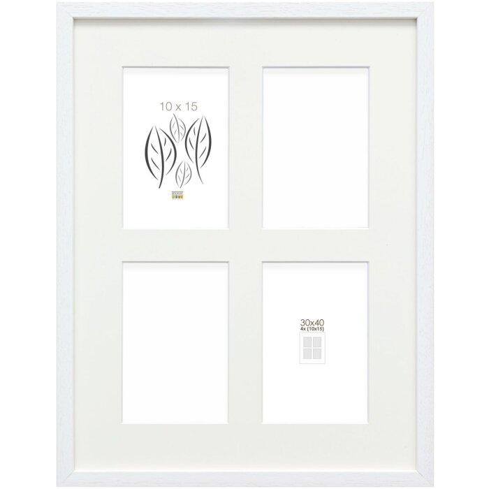 S223K1 Fotogalerie 4 fotografie 10x15 cm bílá