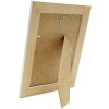 Rám na obraz bílo-hnědé dřevo 20,0 x28,0 cm S221H