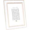 Rám na obraz bílo-béžové dřevo 20,0 x28,0 cm S221H
