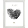 Rám na obraz bílo-béžové dřevo 20,0 x28,0 cm S221H
