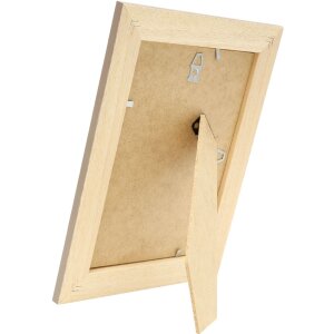 Rámeček na obraz béžové dřevo 10,0 x15,0 cm S221F