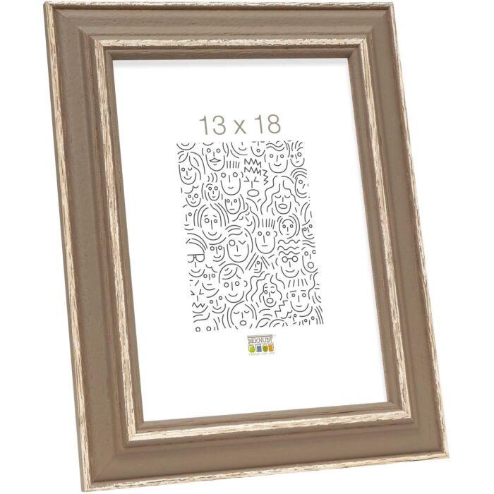 Rámeček na obraz béžové dřevo 20,0 x30,0 cm S221F