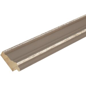 Rám na obraz béžové dřevo 50,0 x70,0 cm S221F