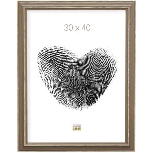 Rám na obraz béžové dřevo 50,0 x70,0 cm S221F