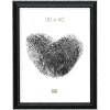 Rám na obraz černé dřevo 30,0 x45,0 cm S221F