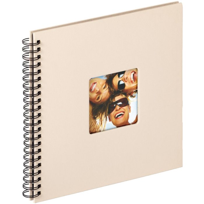 Spirálové album Walther Fun sand 30x30 cm 50 černých stran