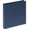 Walther fotoalbum Fun 30x30 cm modré 100 černých stran