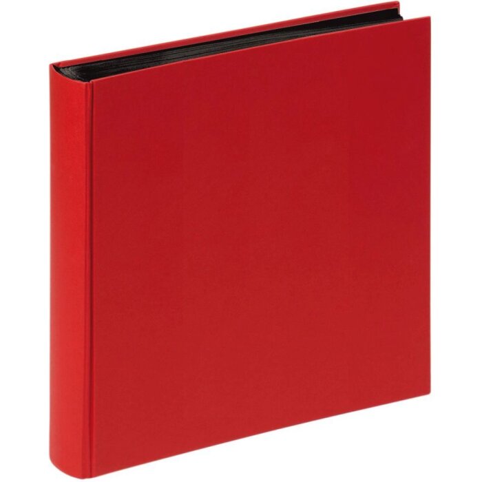 Walther fotoalbum Fun red 30x30 cm 100 černých stran
