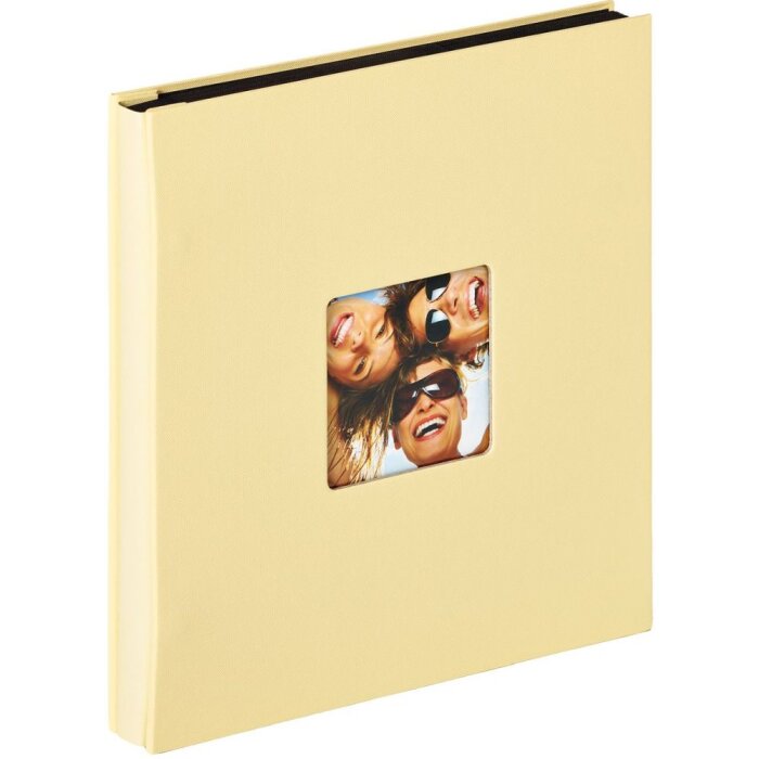 Walther zasouvací album Fun 400 fotografií 10x15 cm krémově černé stránky CD archiv