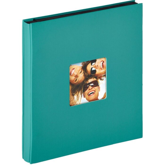 Walther slip-in album 400 fotografií 10x15 cm Fun petrolejově zelená