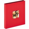 Zasouvací album Walther Fun 400 fotografií 10x15 cm červený čtvercový výřez