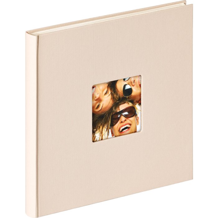 Walther fotoalbum Fun 26x25 cm písek 40 bílých stran