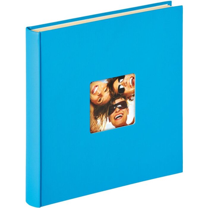 Walther samolepicí album Fun 33x34 cm oceánsky modré 50 samolepicích stran
