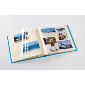 Walther samolepicí album Fun 33x34 cm oceánsky modré 50 samolepicích stran