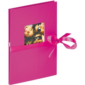 Walther Leporello Fun 12 fotografií 10x15 cm papírový obal černé stránky luk