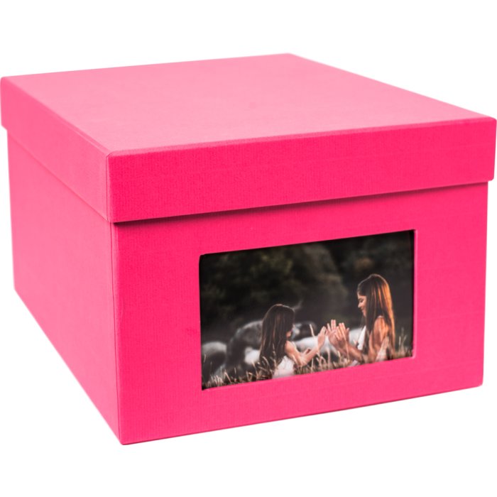 HNFD XL fotobox Kandra 700 fotografií 13x18 cm fuchsiový