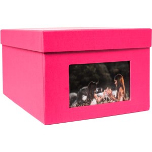 HNFD XL fotobox Kandra 700 fotografií 13x18 cm fuchsiový