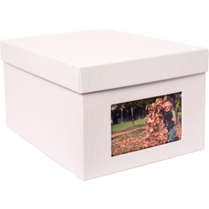 HNFD XL fotobox Kandra 700 fotografií 13x18 cm ledově šedý
