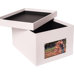 HNFD XL fotobox Kandra 700 fotografií 13x18 cm ledově šedý