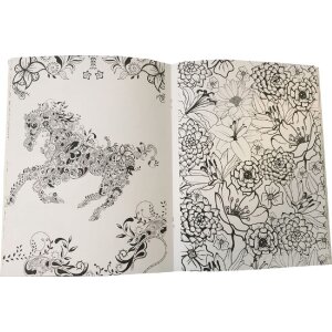 Walther Malbuch für Erwachsene 20x28 cm 40 Designs...