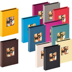 Walther slip-in album mini album Fun pro 24 až 100 fotografií, různé barvy