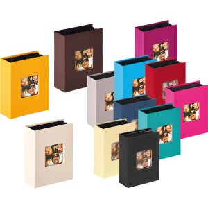Walther slip-in album mini album Fun pro 24 až 100 fotografií, různé barvy